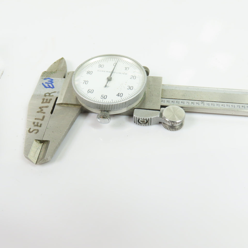 Mitutoyo 6" Dial Caliper .001" Stainless Hardened W/ Case