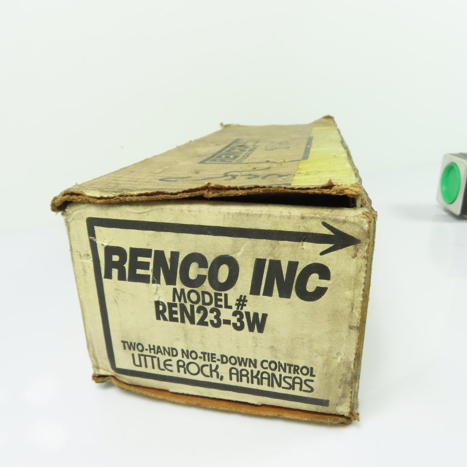 Renco Inc. REN23-3W Pneumatic Two-Hand No-Tie-Down Control 50-100 PSI