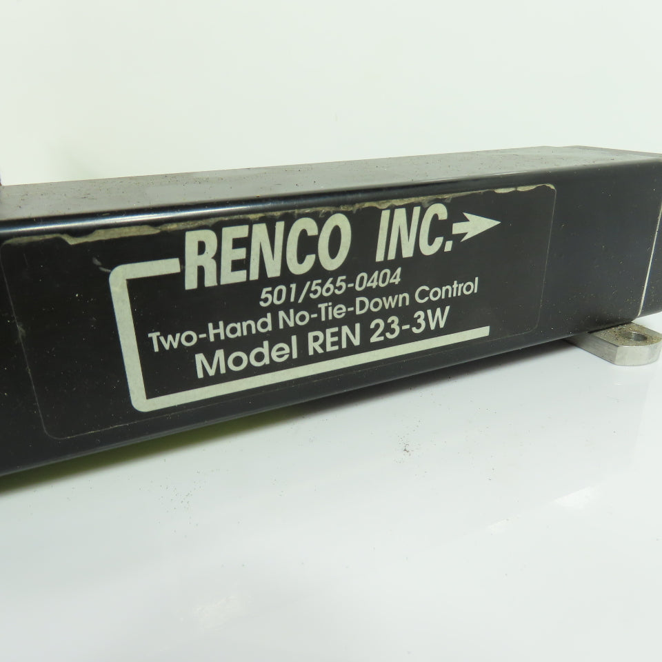 Renco Inc. REN23-3W Pneumatic Two-Hand No-Tie-Down Control 50-100 PSI