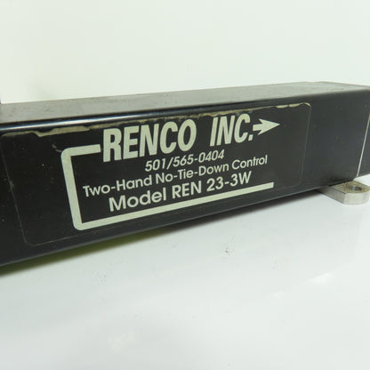 Renco Inc. REN23-3W Pneumatic Two-Hand No-Tie-Down Control 50-100 PSI