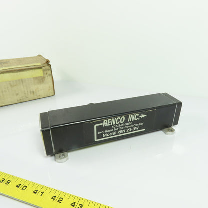 Renco Inc. REN23-3W Pneumatic Two-Hand No-Tie-Down Control 50-100 PSI