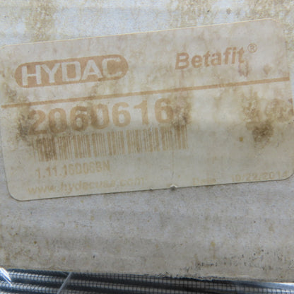 Hydac 1.11.16D06BN Hydraulic Filter Element 5 Micron 120GPM