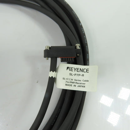 Keyence SL-P7P-R SL-C/H Series 7m PNP Light Curtain Receiver Cable