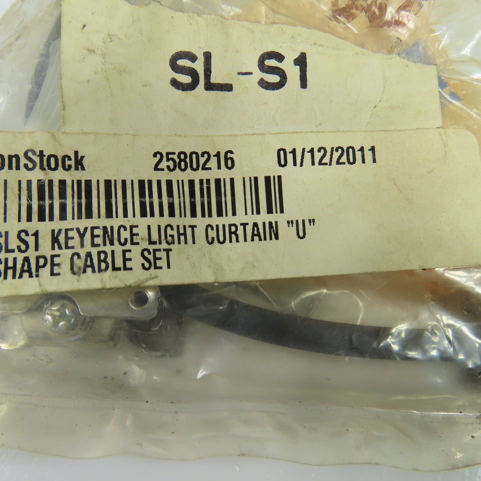 Keyence SL-S1 "U" Shape Cable Set for SLS1 Light Curtain
