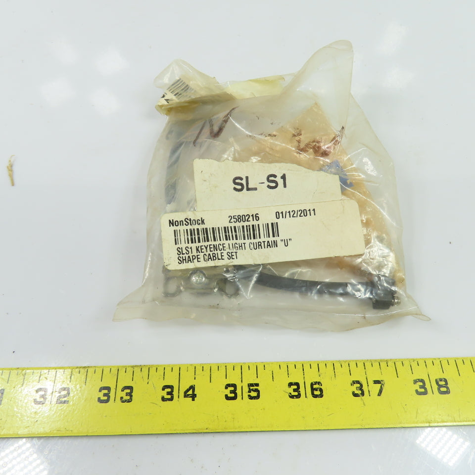 Keyence SL-S1 "U" Shape Cable Set for SLS1 Light Curtain