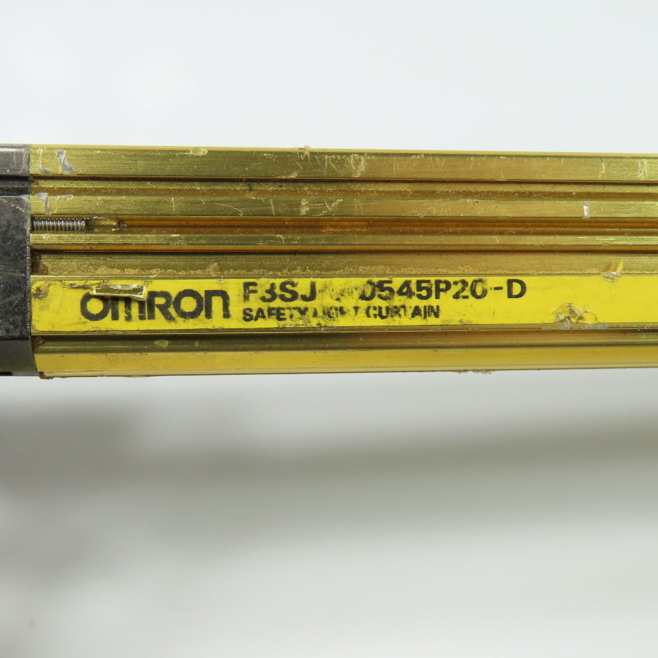 Omron F3SJ-A0545P20-D Safety Light Curtain Receiver 24VDC 545mm Effective Height
