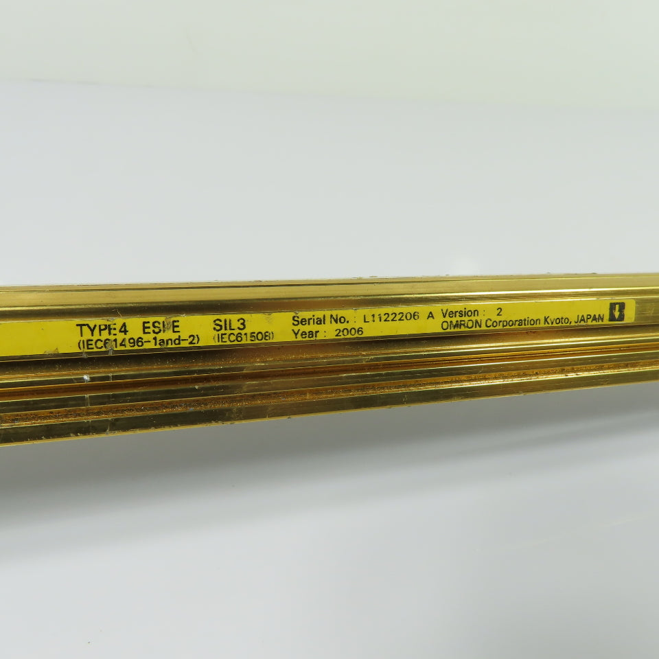 Omron F3SJ-A0545P20-L Safety Light Curtain Emitter 545mm Protective Height 24VDC