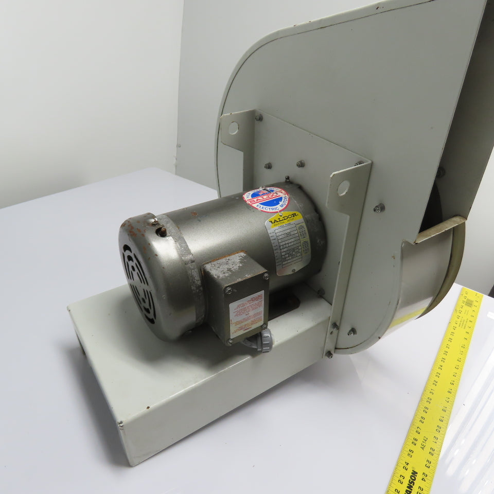 Baldor M3555T Direct Drive Centrifugal Blower 2HP 3450RPM 3Ph 230/460V