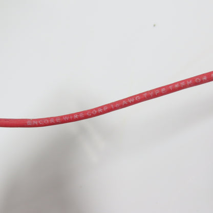 Encore Wire 16 AWG TFFN/MTW/AWM Red Stranded Copper Wire Spool 600V 800'