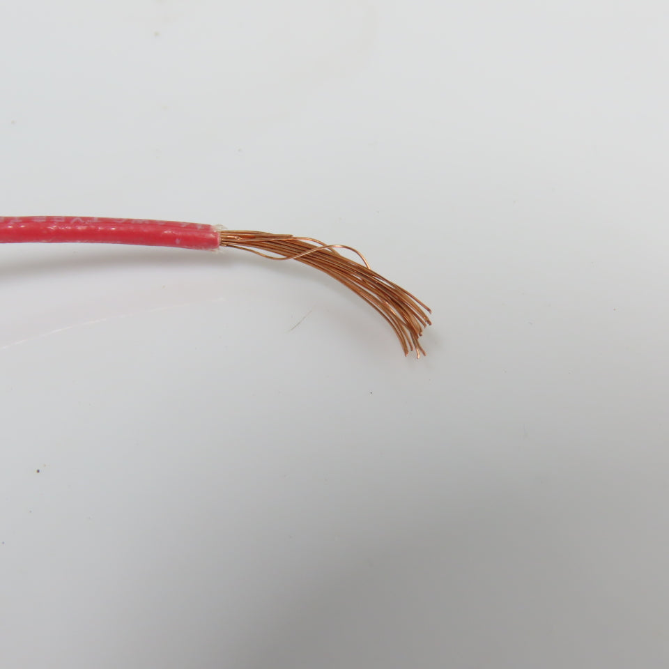 Encore Wire 16 AWG TFFN/MTW/AWM Red Stranded Copper Wire Spool 600V 800'