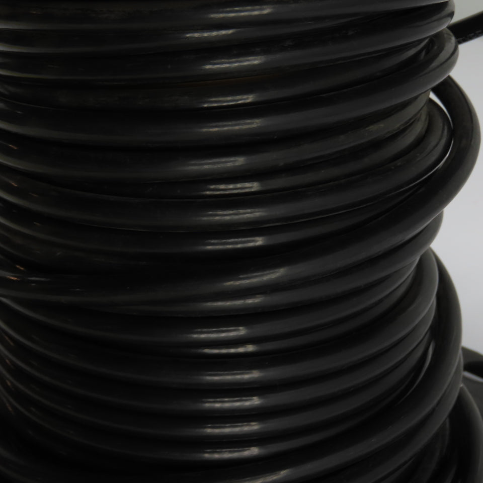 Southwire 3 AWG THHN Stranded Copper Wire Black 600V 60'