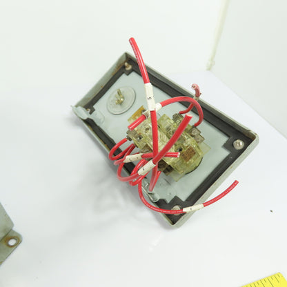 Hoffman E3PBX 8"x4"x5" Pushbutton Enclosure Station W/ On/Off Switch
