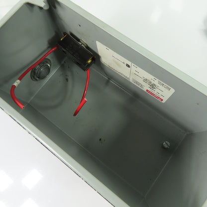 Hoffman E3PBX 8"x4"x5" Pushbutton Enclosure Station W/ On/Off Switch