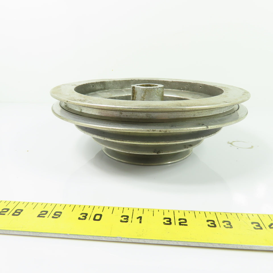 4-Step Aluminum V-Belt Pulley W/ Keyway and Set Screw 20mm Bore