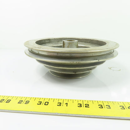 4-Step Aluminum V-Belt Pulley W/ Keyway and Set Screw 20mm Bore