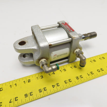 Sheffer 2 1/2C20CI 2-1/2" Bore 7/8" Stroke Clevis Mount Pneumatic Air Cylinder