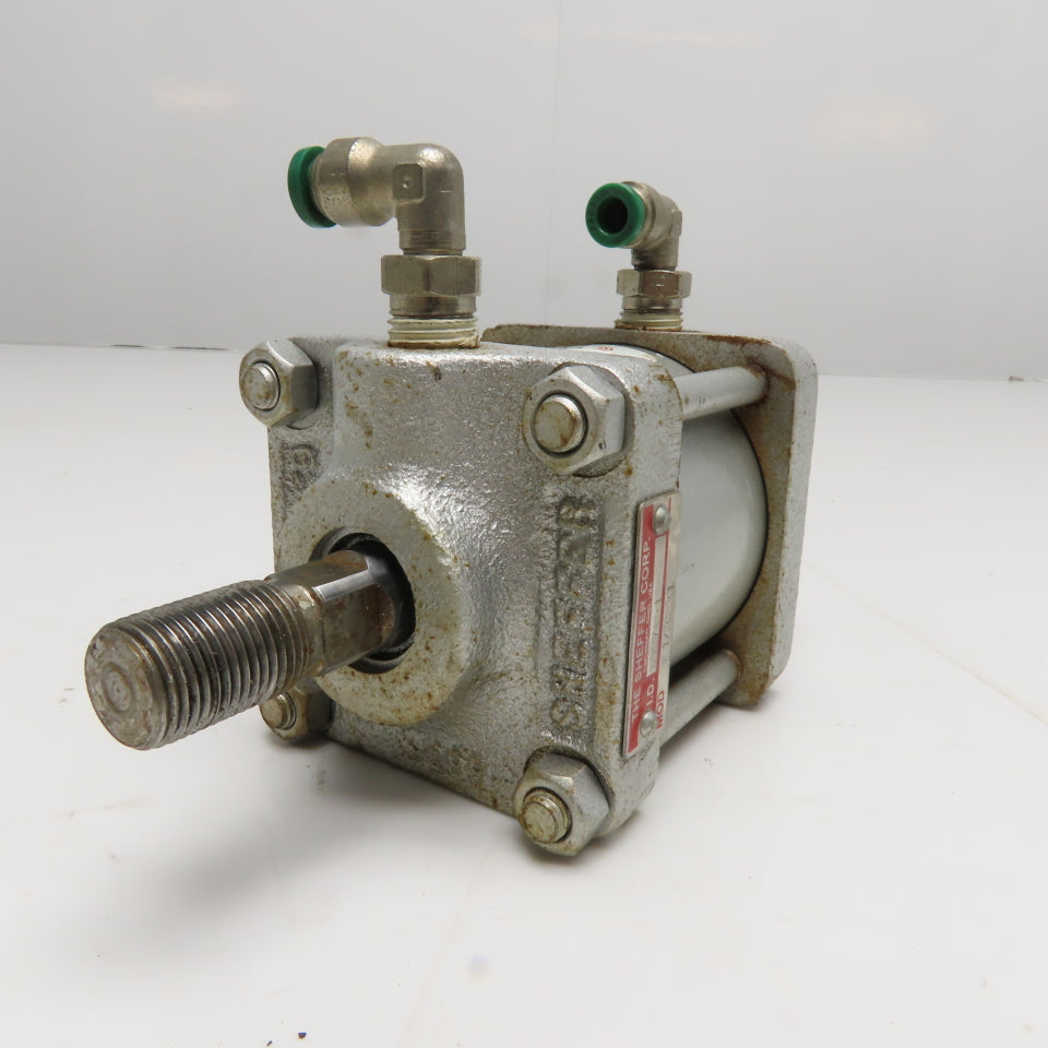Sheffer 2 1/2C20CI 2-1/2" Bore 7/8" Stroke Clevis Mount Pneumatic Air Cylinder