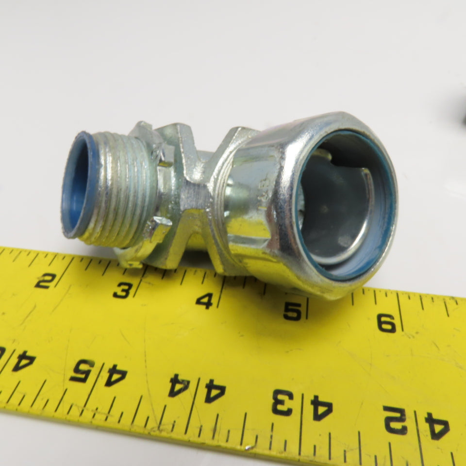 T&B 1" Insulated Liquid-Tight Conduit Connectors Elbow 90° Lot of 5