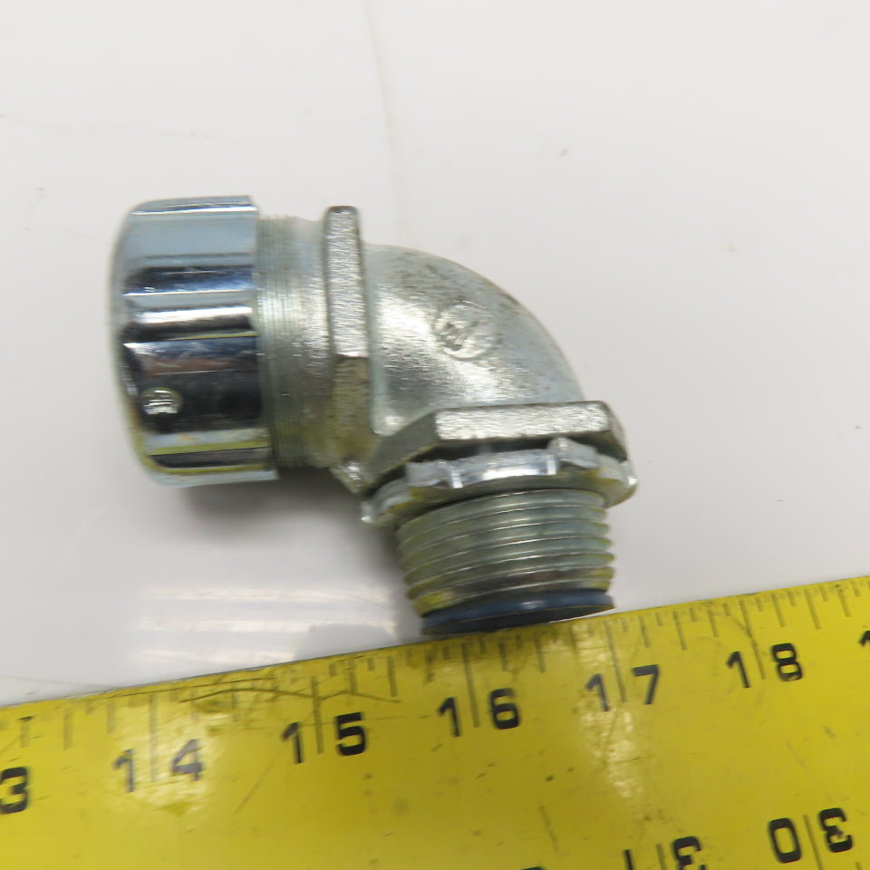 T&B 1" Insulated Liquid-Tight Conduit Connectors Elbow 90° Lot of 5