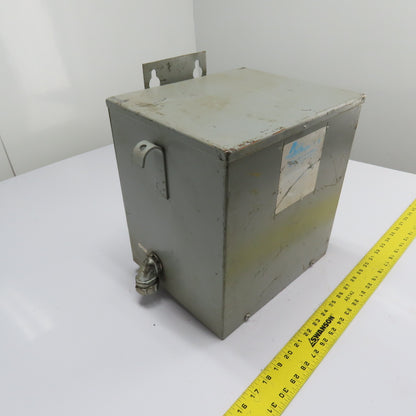 Acme T-1-81221 5KVA Transformer 240/480V Pri 120V Sec 1Ph Tested