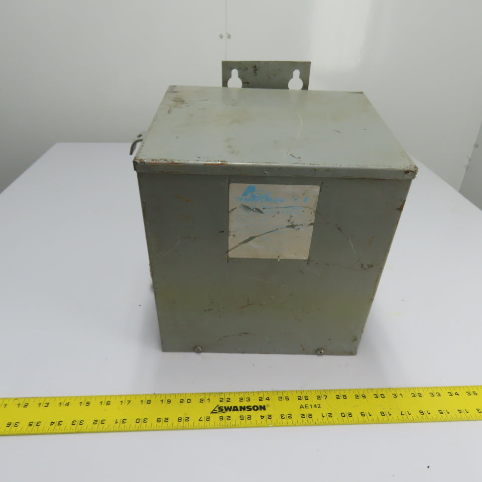 Acme T-1-81221 5KVA Transformer 240/480V Pri 120V Sec 1Ph Tested