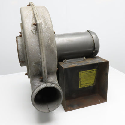 Chicago Blower 1400 3HP Centrifugal Blower Fan 208-230/460V 3Ph 3450RPM