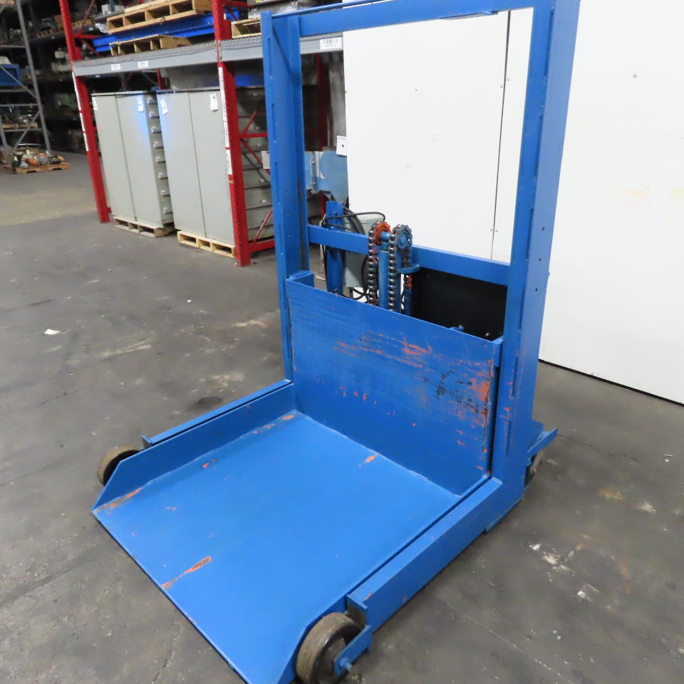 Lewis-Shepard PT-40 3000LB 42"x44" Platform Stacker Lift 208/230V 1Ph 44" Lift