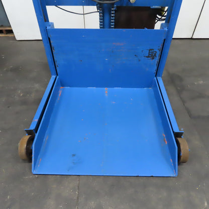 Lewis-Shepard PT-40 2000LB 42"x43.5" Platform Stacker Lift 230/460V 3Ph 44" Lift