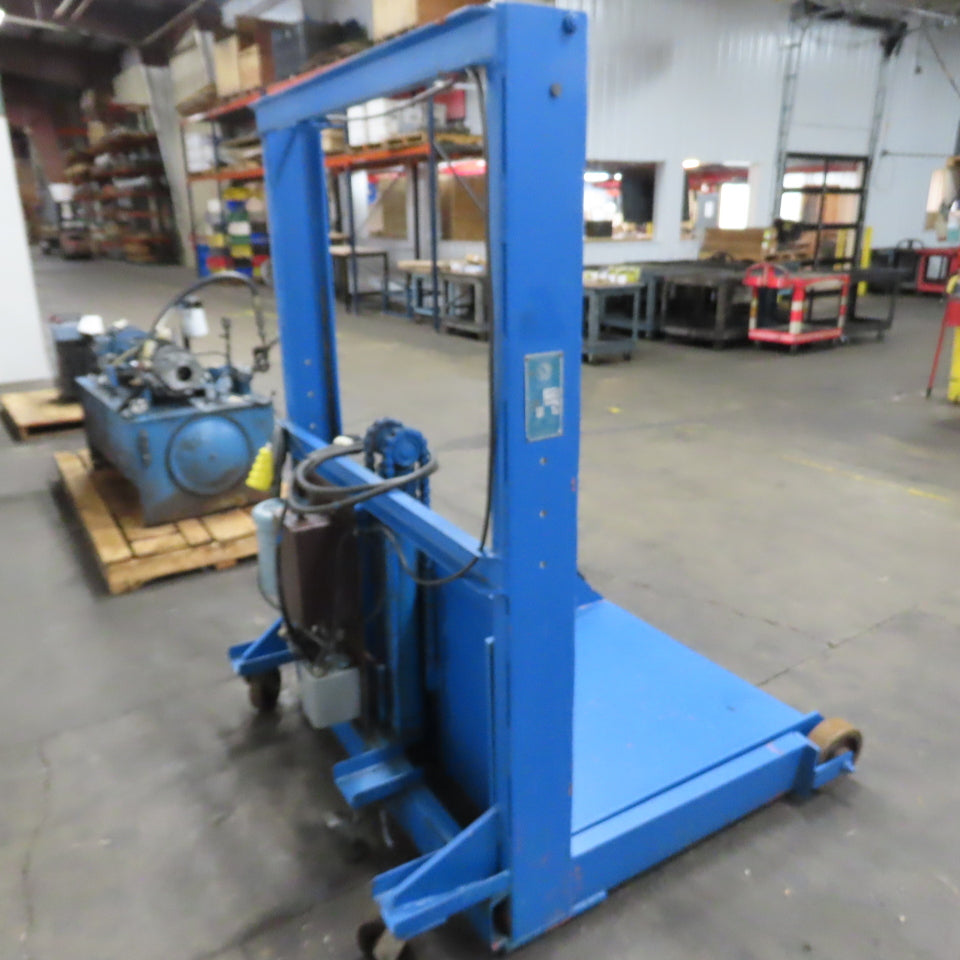 Lewis-Shepard PT-40 2000LB 42"x43.5" Platform Stacker Lift 230/460V 3Ph 44" Lift