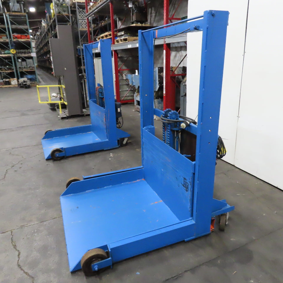 Lewis-Shepard PT-40 2000LB 42"x43.5" Platform Stacker Lift 230/460V 3Ph 44" Lift