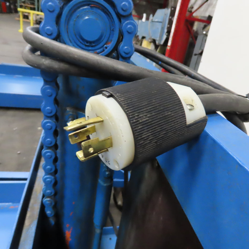 Lewis-Shepard PT-40 2000LB 42"x43.5" Platform Stacker Lift 230/460V 3Ph 44" Lift