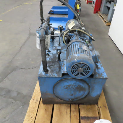 5HP 70 Gallon Hydraulic Power Unit 230/460V 3Ph W/Vickers PVB6-RSY-40-CM-12 Pump