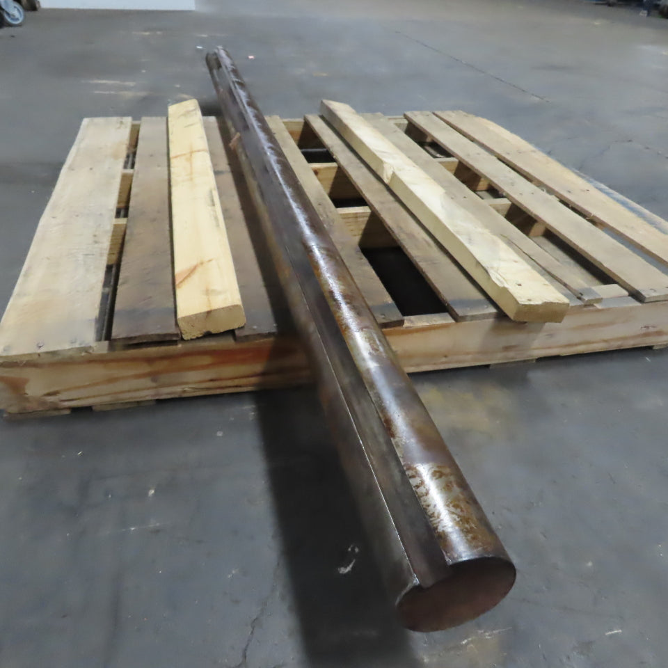 Keyed Steel Drive Shaft 100mm OD x 89" Long (25 x 13mm Keyway)