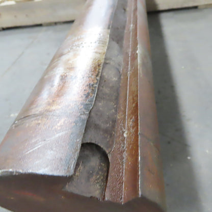 Keyed Steel Drive Shaft 100mm OD x 89" Long (25 x 13mm Keyway)
