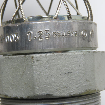 Hubbell Kellems 074-02-005 Deluxe Cord Grip Wire Mesh 1.25" NPT
