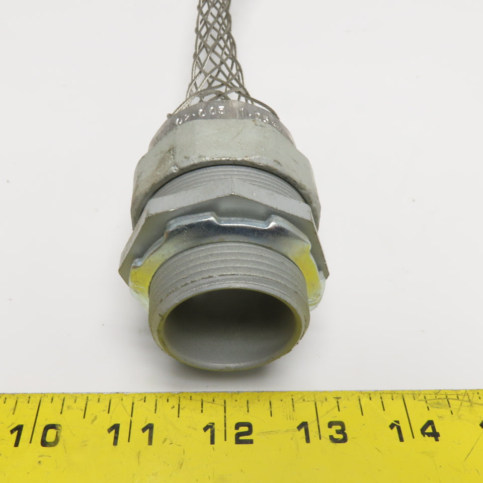 Hubbell Kellems 074-02-005 Deluxe Cord Grip Wire Mesh 1.25" NPT