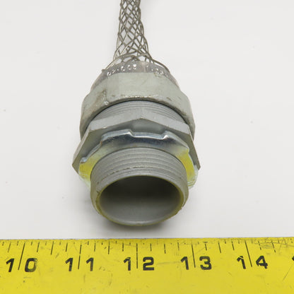 Hubbell Kellems 074-02-005 Deluxe Cord Grip Wire Mesh 1.25" NPT