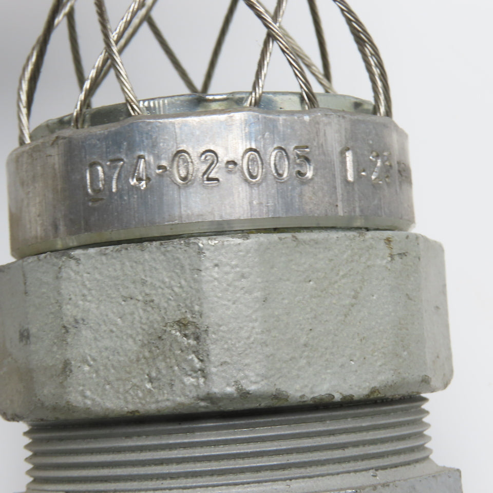 Hubbell Kellems 074-02-005 Deluxe Cord Grip Wire Mesh 1.25" NPT