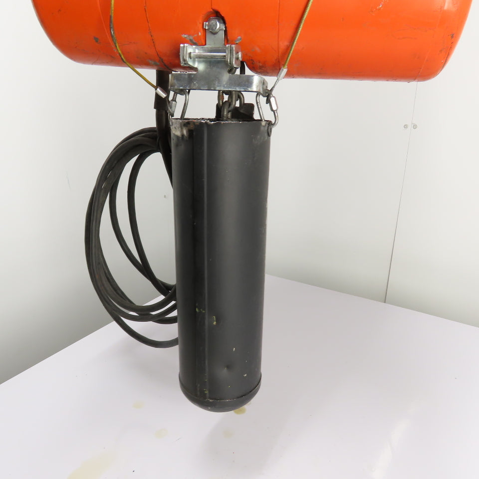 CM Loadstar Model L 1 Ton 2000LB Electric Chain Hoist 20' Lift 16FPM 1Ph 115V