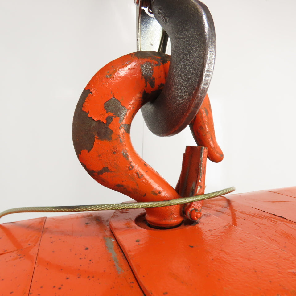 CM Loadstar Model L 1 Ton 2000LB Electric Chain Hoist 20' Lift 16FPM 1Ph 115V
