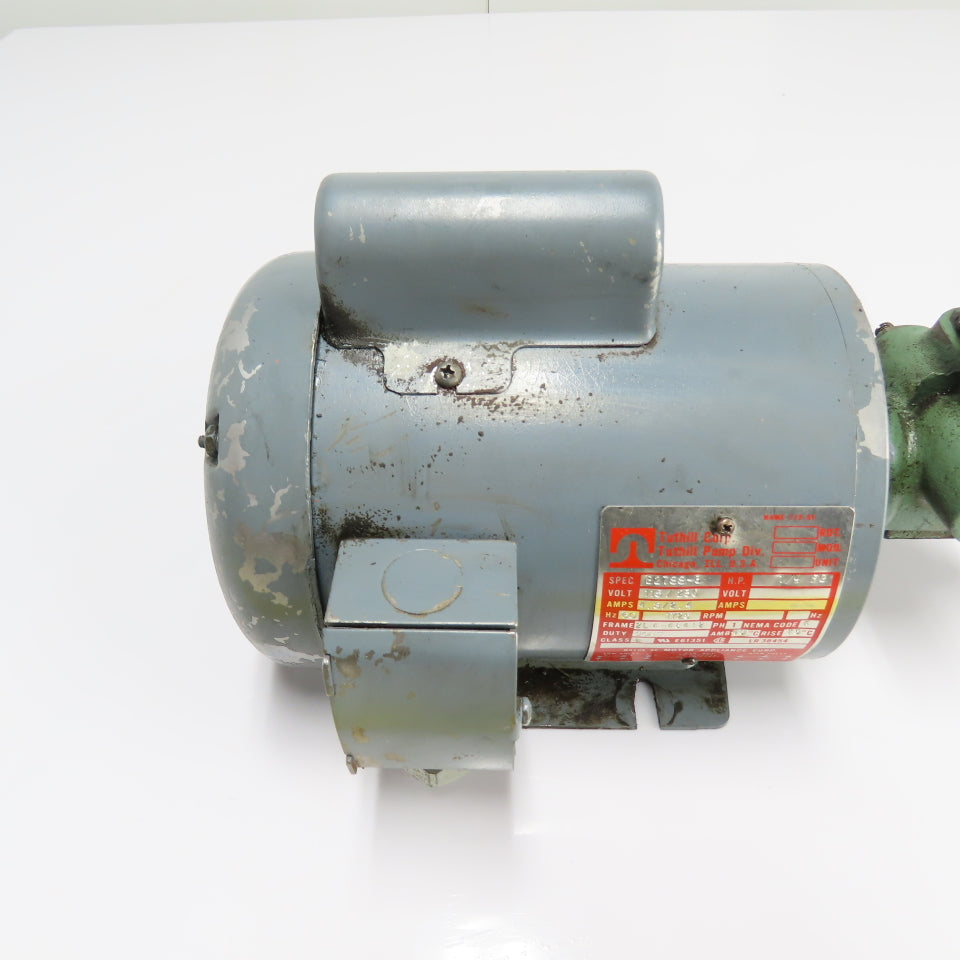 Tuthill B2788-3 Pump Motor 1/4HP 115/230V 1725RPM 1Ph