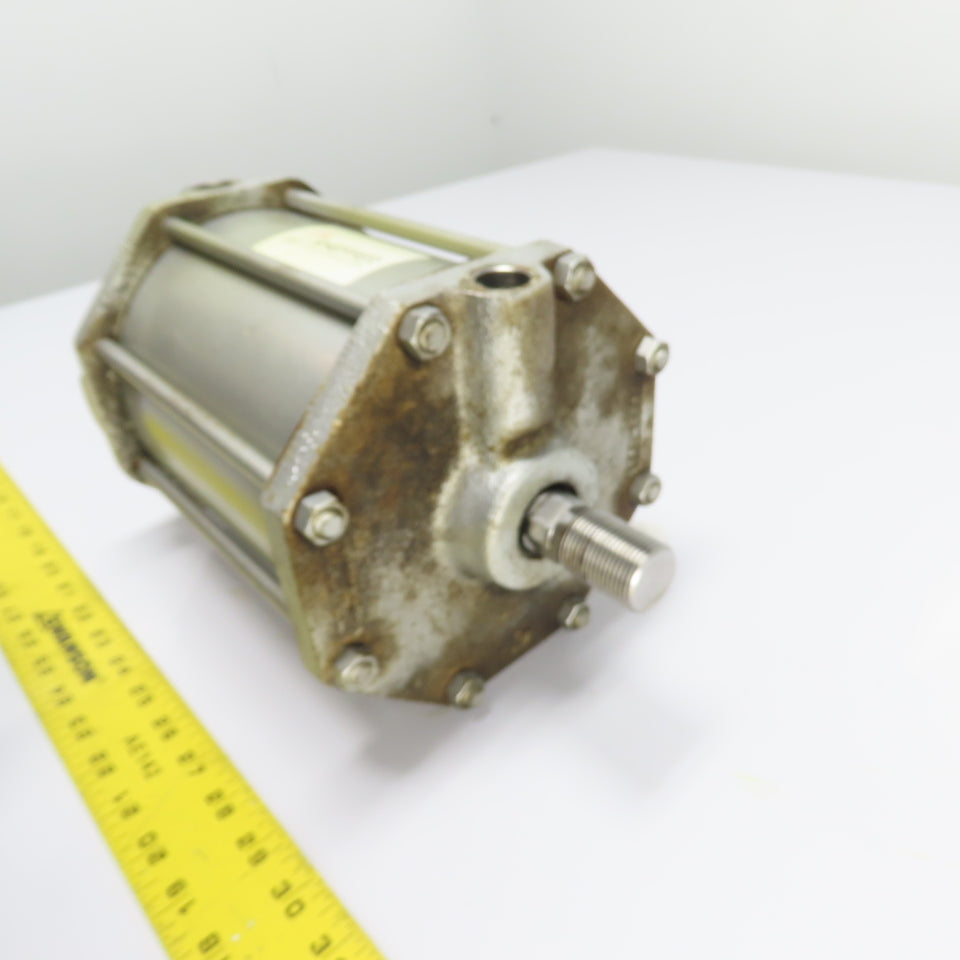 Sheffer 6" Bore 6" Stroke Tie-Rod Pneumatic Air Cylinder