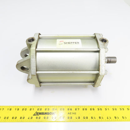 Sheffer 6" Bore 6" Stroke Tie-Rod Pneumatic Air Cylinder