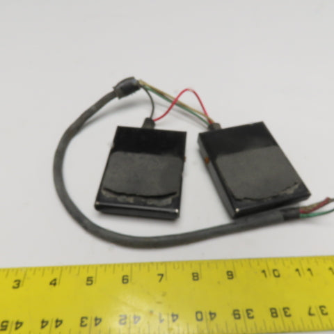 Linemaster Style Treadle Foot Pedal Set 16A 1/2Hp 125/250VAC 250VDC