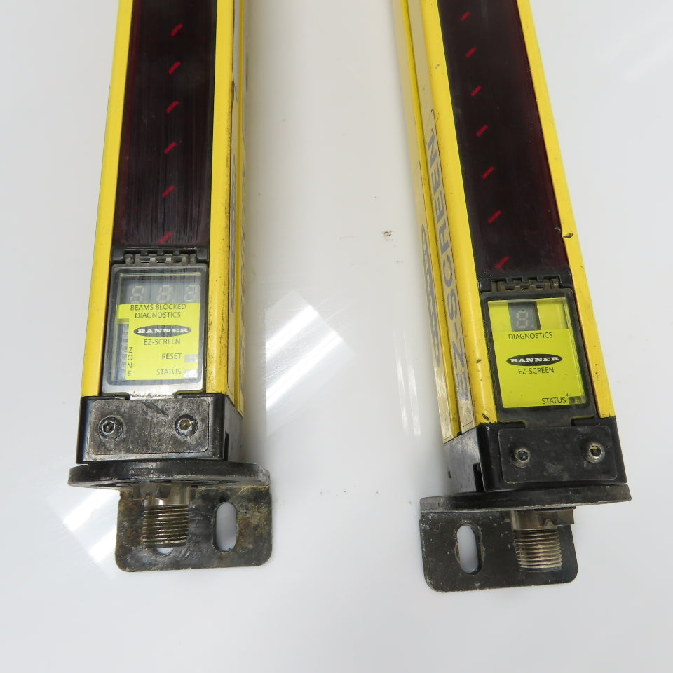 Banner SLSCR30-900Q8 / SLSCE30-900Q8 Emitter & Receiver Safety Light Curtain Set