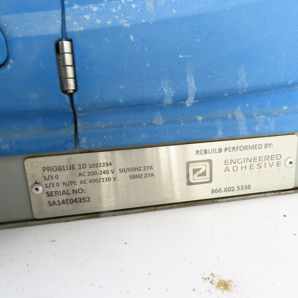 Nordson PROBLUE 10 Hot Melt Glue Machine 200-240V 1Ph W/ Hose & Applicator