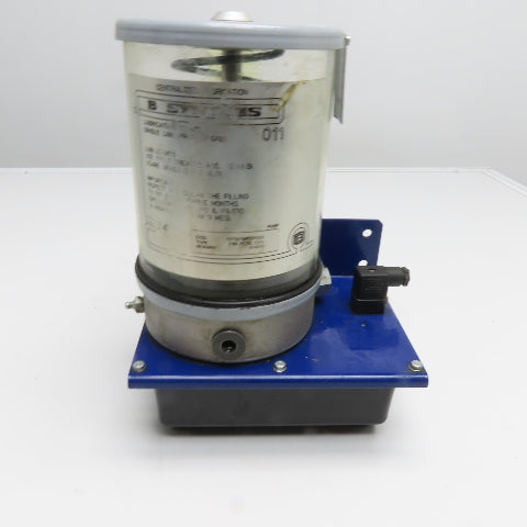 B Systems FNK 2526C Centralized Lubrication Pump 220V 2.5 Liter