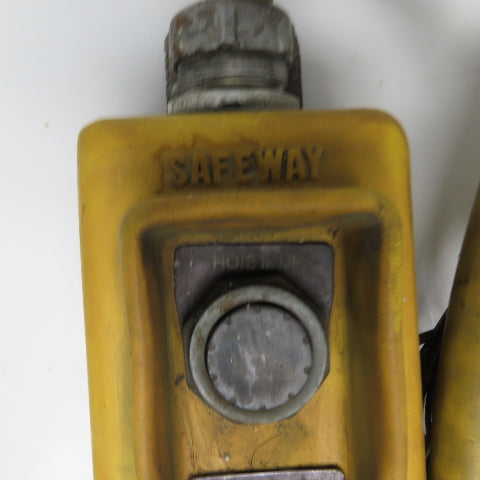 Safeway 6-Button Crane Hoist Pendant Control Station