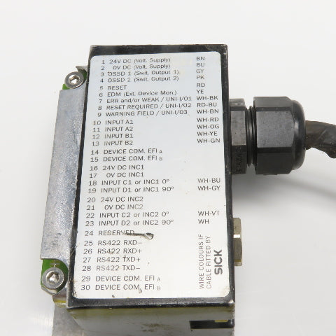 SICK 2 023 797 S300 Safety Laser Scanner System Plug Connector