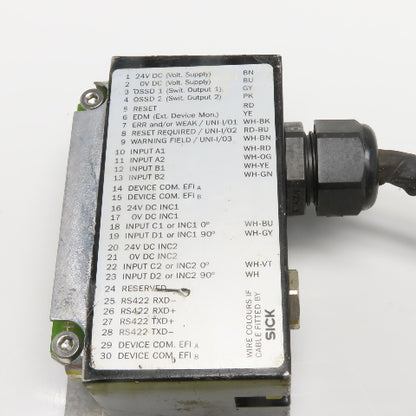 SICK 2 023 797 S300 Safety Laser Scanner System Plug Connector